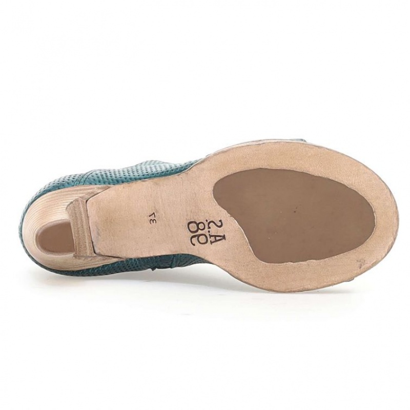 A.S.98 Blanch Sandaler Dame Grønn | NO-DAIGKH629