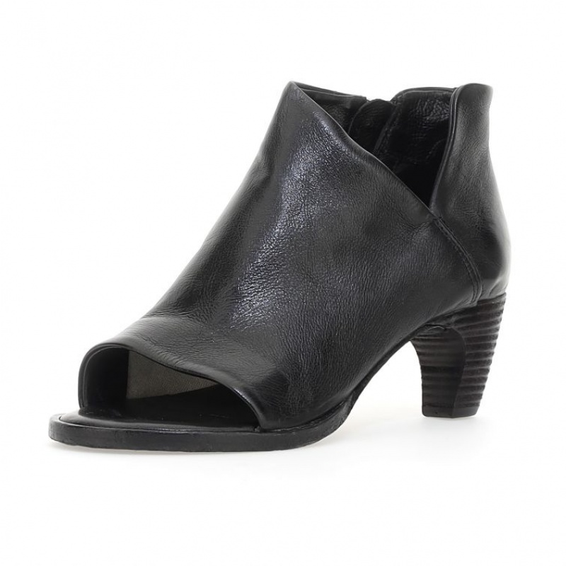 A.S.98 Blanch Sandaler Dame Svarte | NO-ZSAJHP274