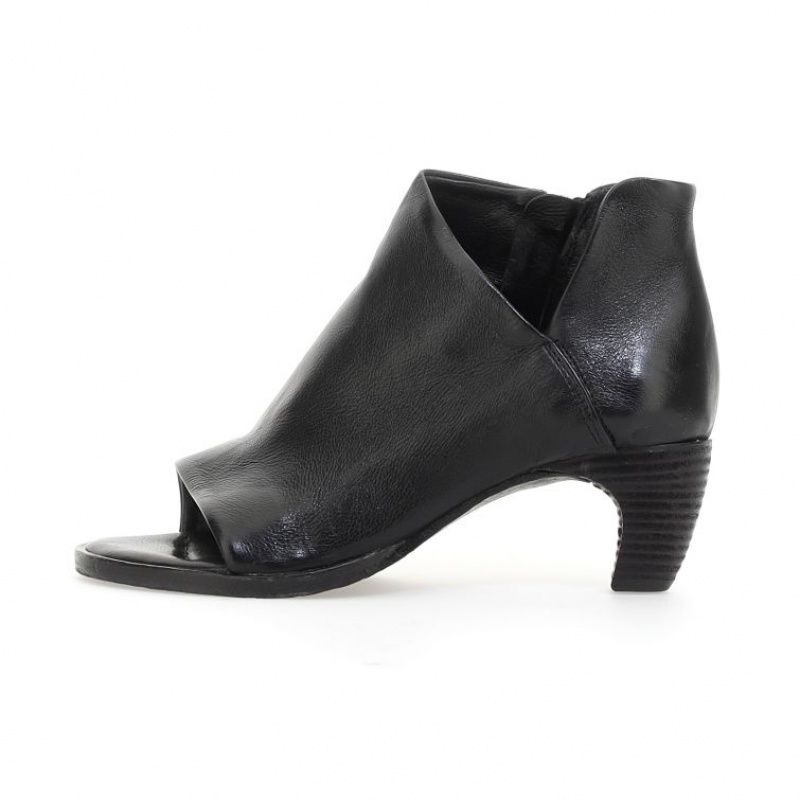 A.S.98 Blanch Sandaler Dame Svarte | NO-ZSAJHP274