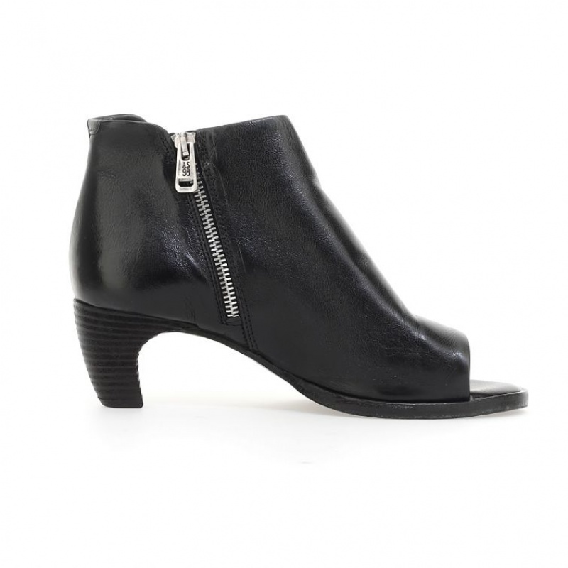 A.S.98 Blanch Sandaler Dame Svarte | NO-ZSAJHP274