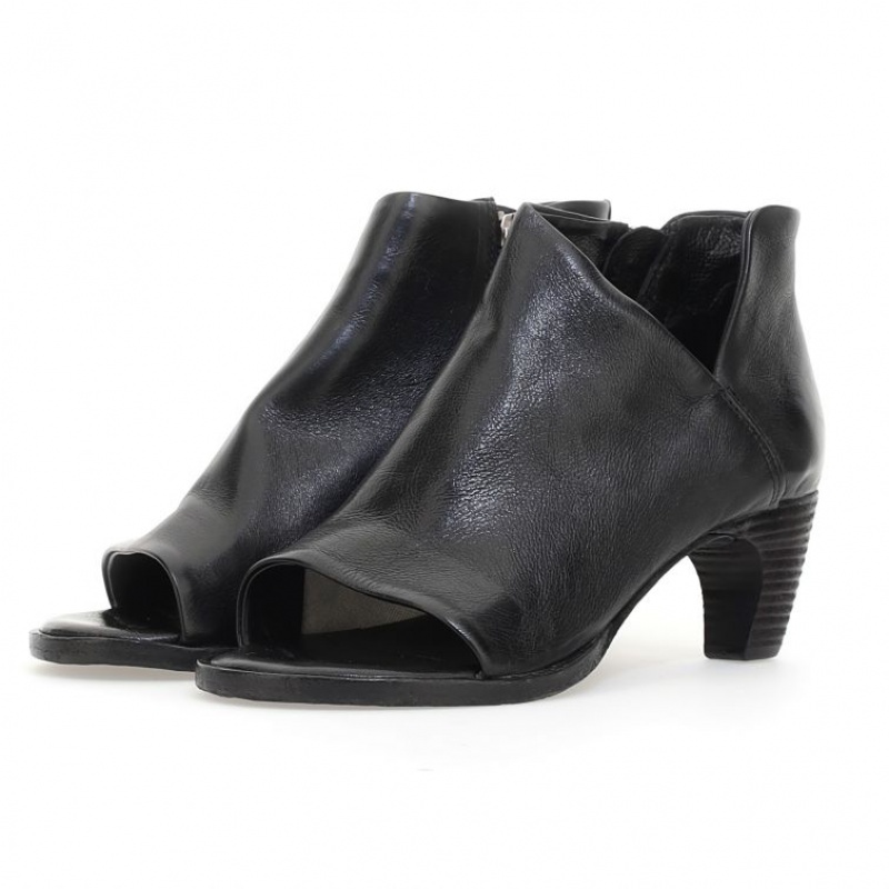 A.S.98 Blanch Sandaler Dame Svarte | NO-ZSAJHP274