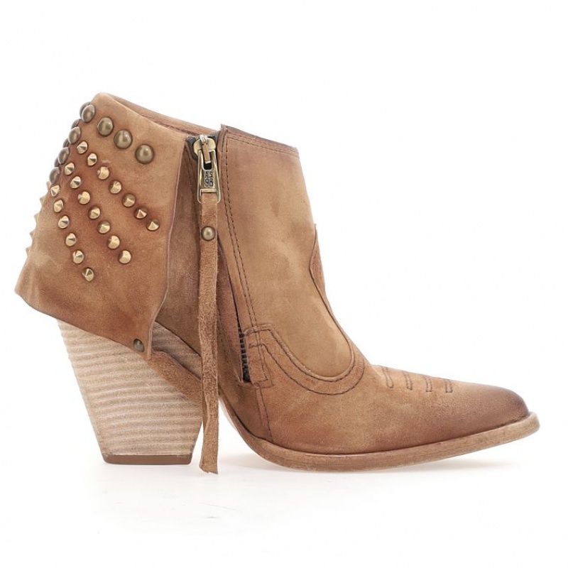 A.S.98 Blondie Ankle boots Dame Gul | NO-UTQZME687