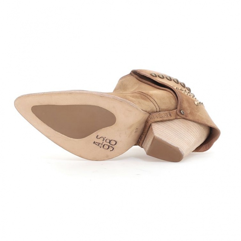 A.S.98 Blondie Ankle boots Dame Gul | NO-UTQZME687