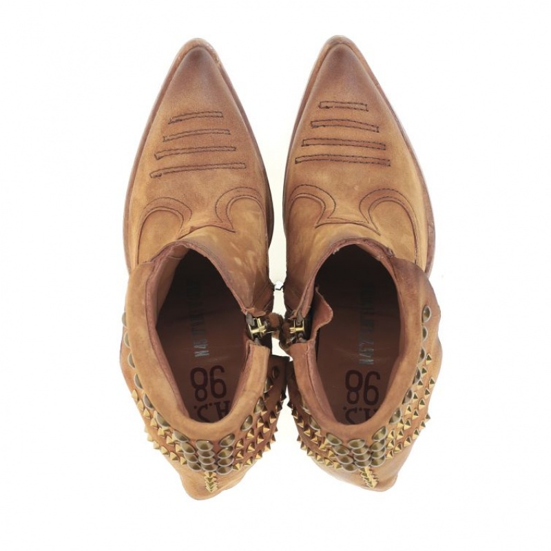 A.S.98 Blondie Ankle boots Dame Gul | NO-UTQZME687