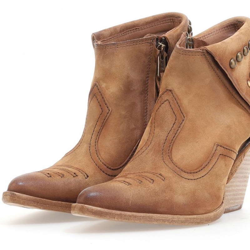 A.S.98 Blondie Ankle boots Dame Gul | NO-UTQZME687