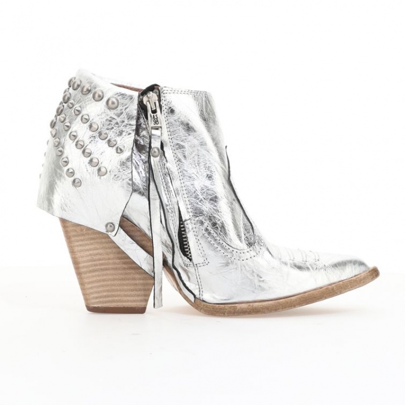 A.S.98 Blondie Ankle boots Dame Sølv | NO-DORWTF675