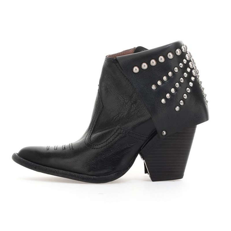 A.S.98 Blondie Ankle boots Dame Svarte | NO-PYTIEN512