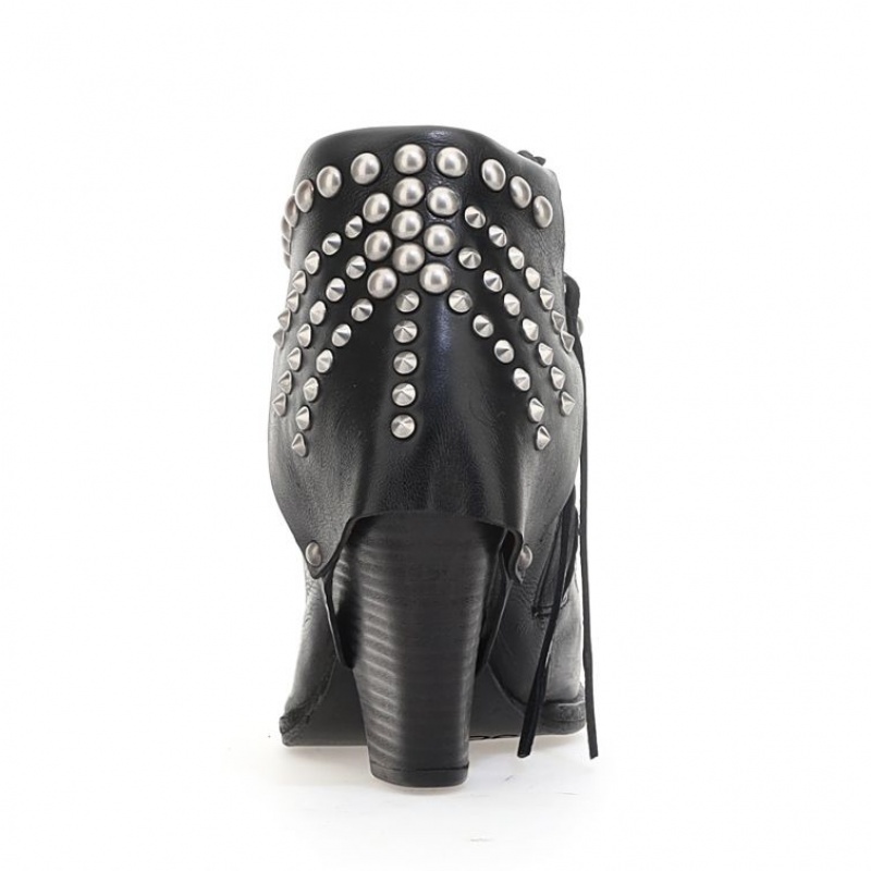 A.S.98 Blondie Ankle boots Dame Svarte | NO-PYTIEN512