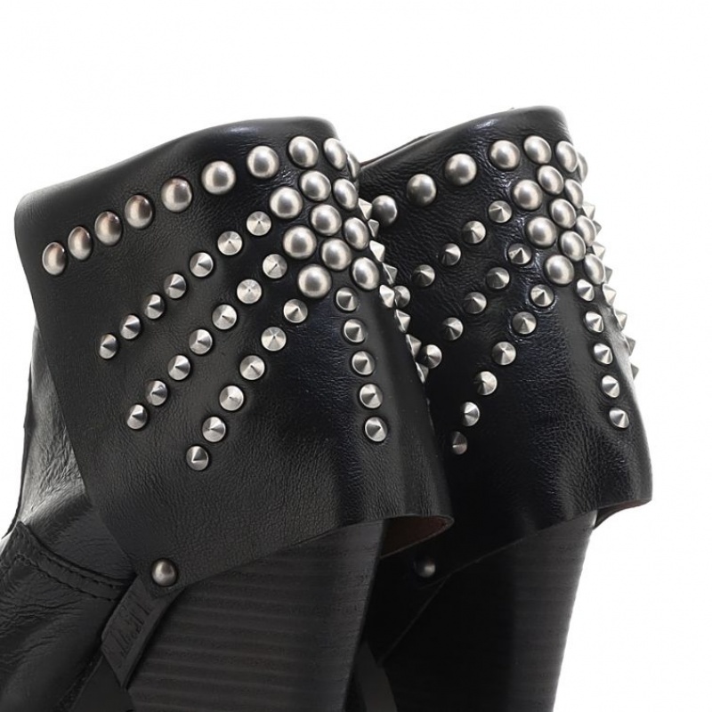 A.S.98 Blondie Ankle boots Dame Svarte | NO-PYTIEN512