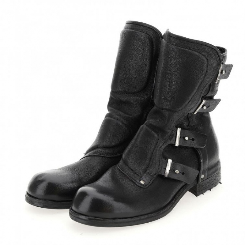 A.S.98 Boots Shield 409204 Ankle boots Herre Svarte | NO-RCSWTV086