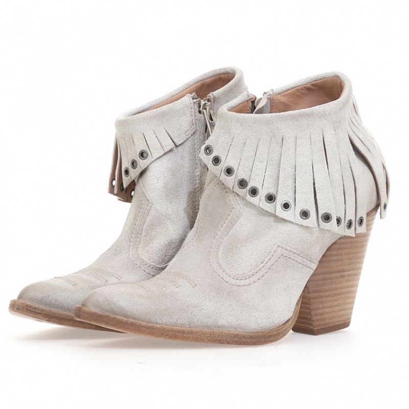 A.S.98 Brigit Ankle boots Dame Beige | NO-FIGZLJ280