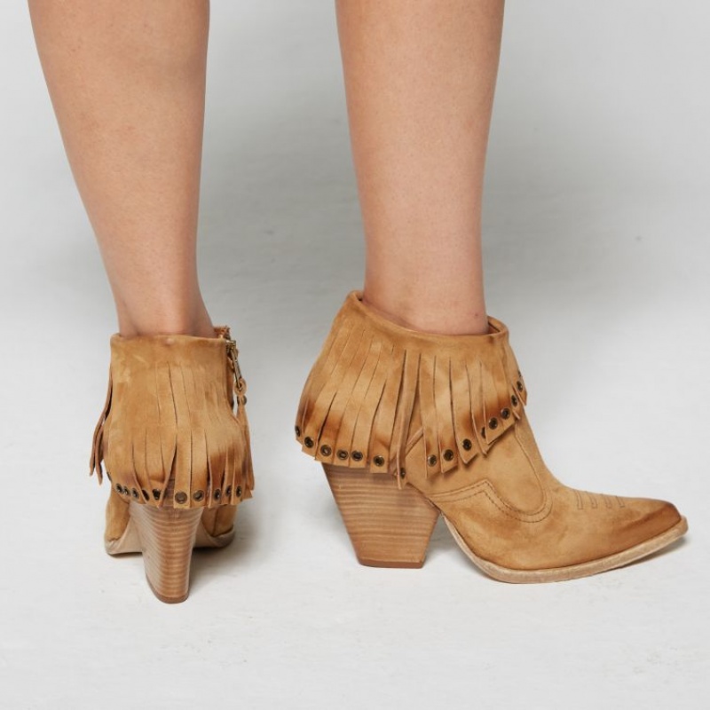 A.S.98 Brigit Ankle boots Dame Gul | NO-PZJRUM732
