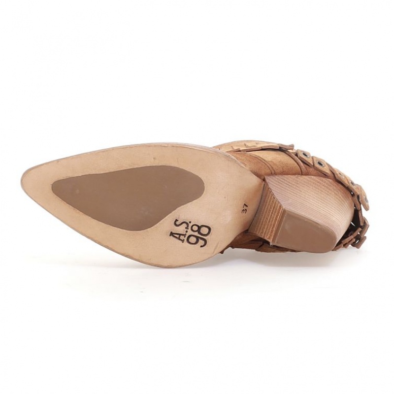 A.S.98 Brigit Ankle boots Dame Gul | NO-PZJRUM732