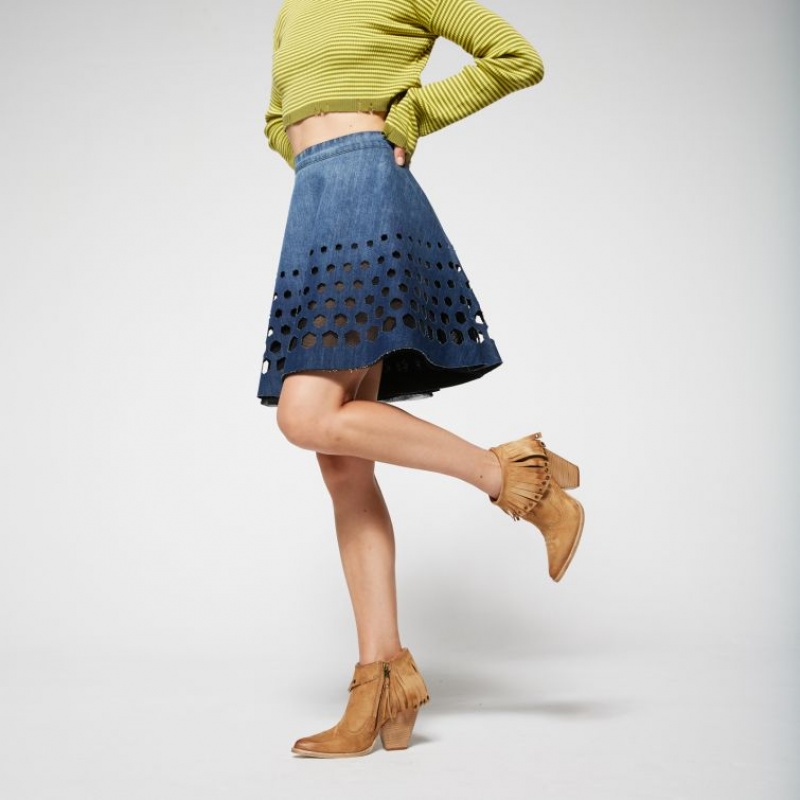A.S.98 Brigit Ankle boots Dame Gul | NO-PZJRUM732