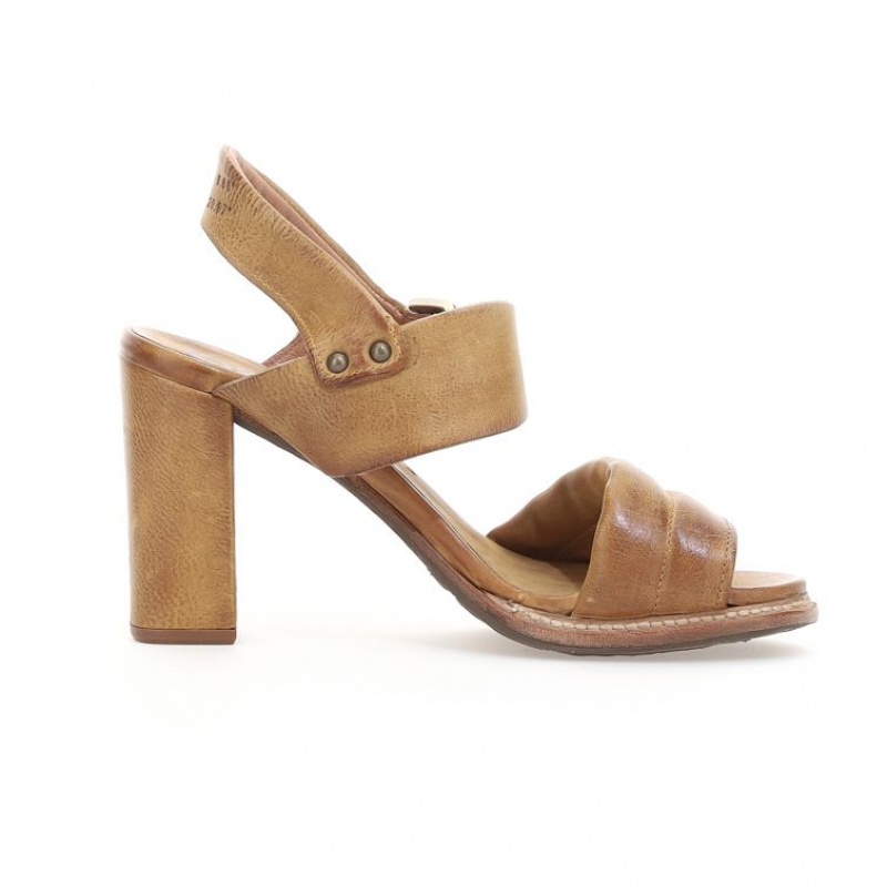 A.S.98 Brittany Sandaler Dame Khaki | NO-OVKAFB423