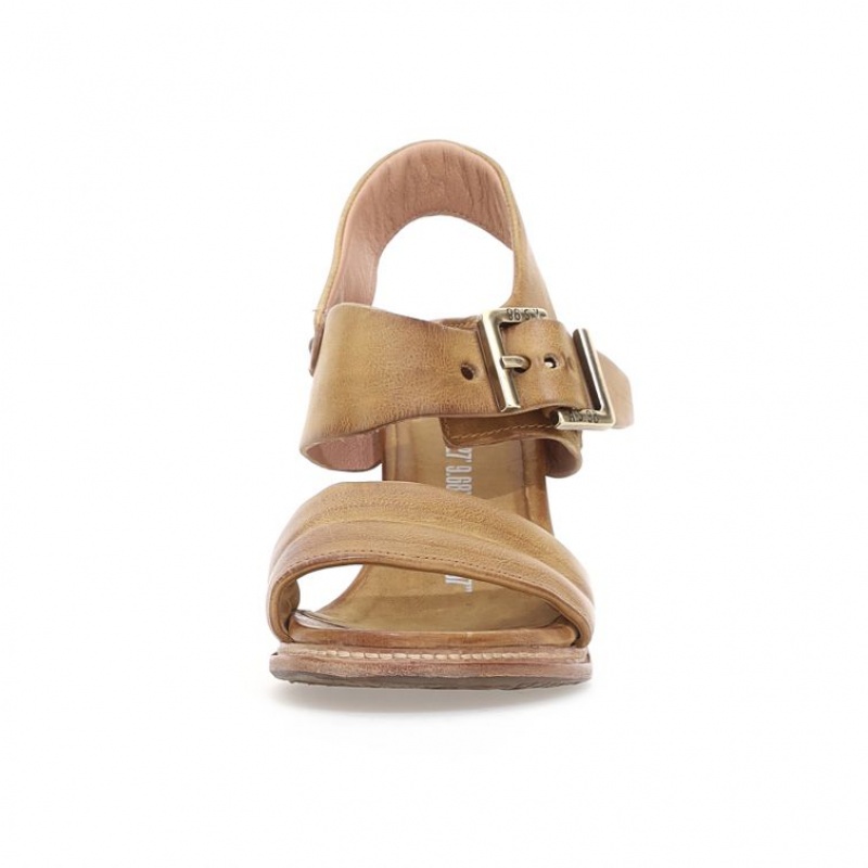 A.S.98 Brittany Sandaler Dame Khaki | NO-OVKAFB423