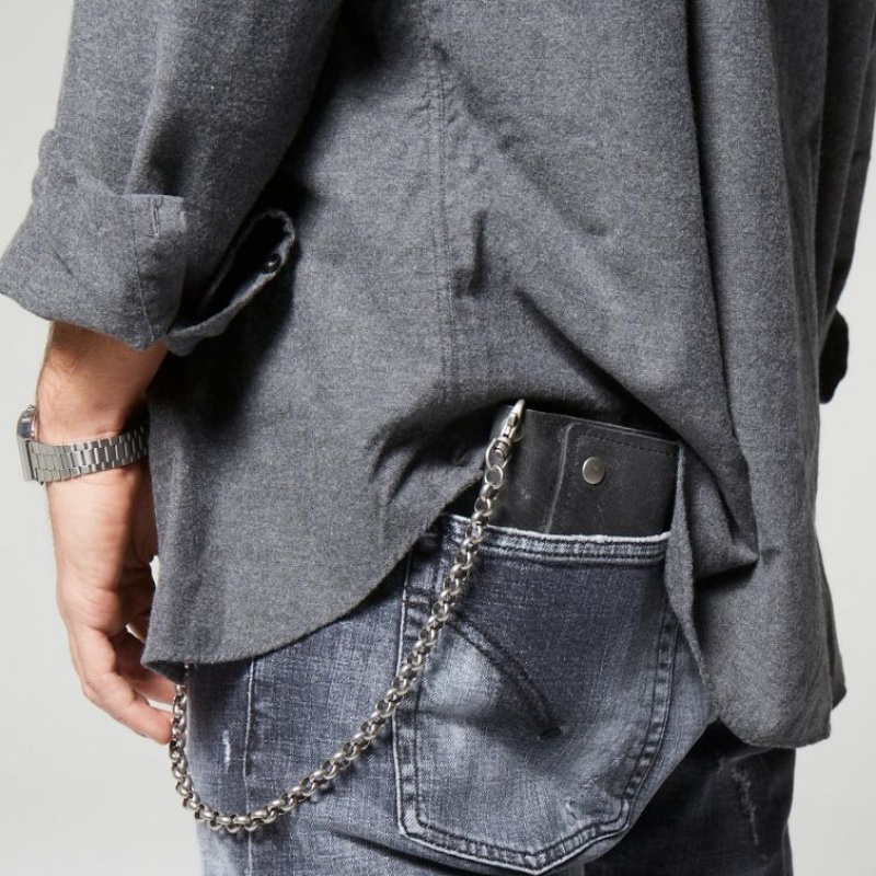 A.S.98 Brock Lommebok Unisex Grå | NO-TGNJRQ243