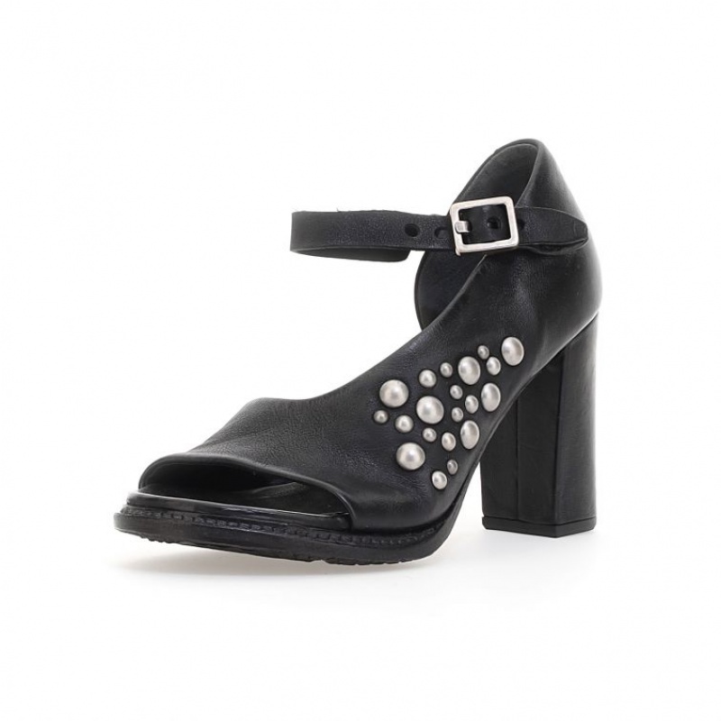 A.S.98 Brooke Sandaler Dame Svarte | NO-XKRIEO325