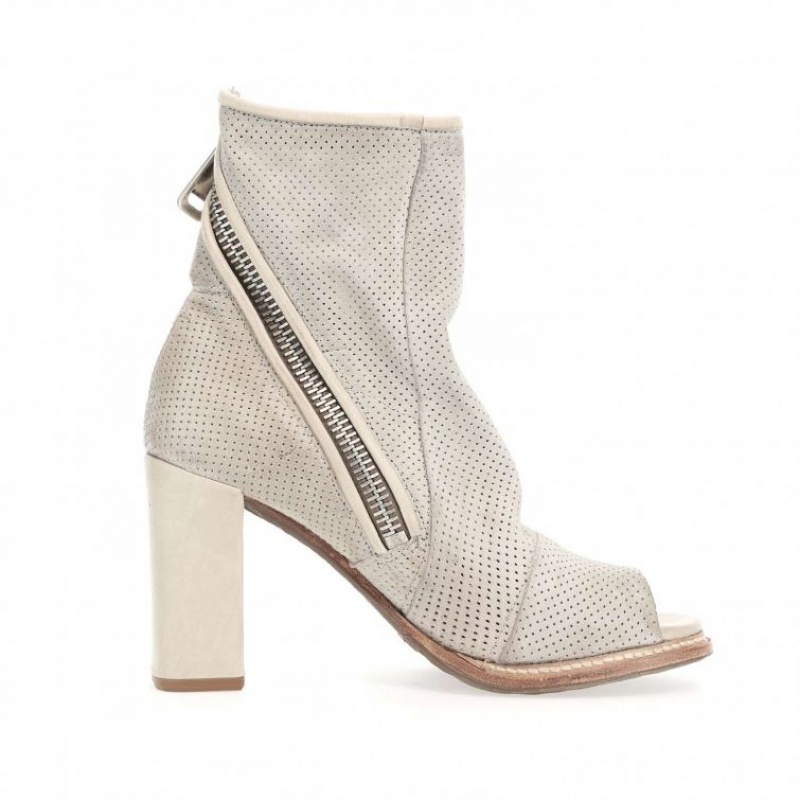 A.S.98 Brucie Ankle boots Dame Beige | NO-IQUABD380