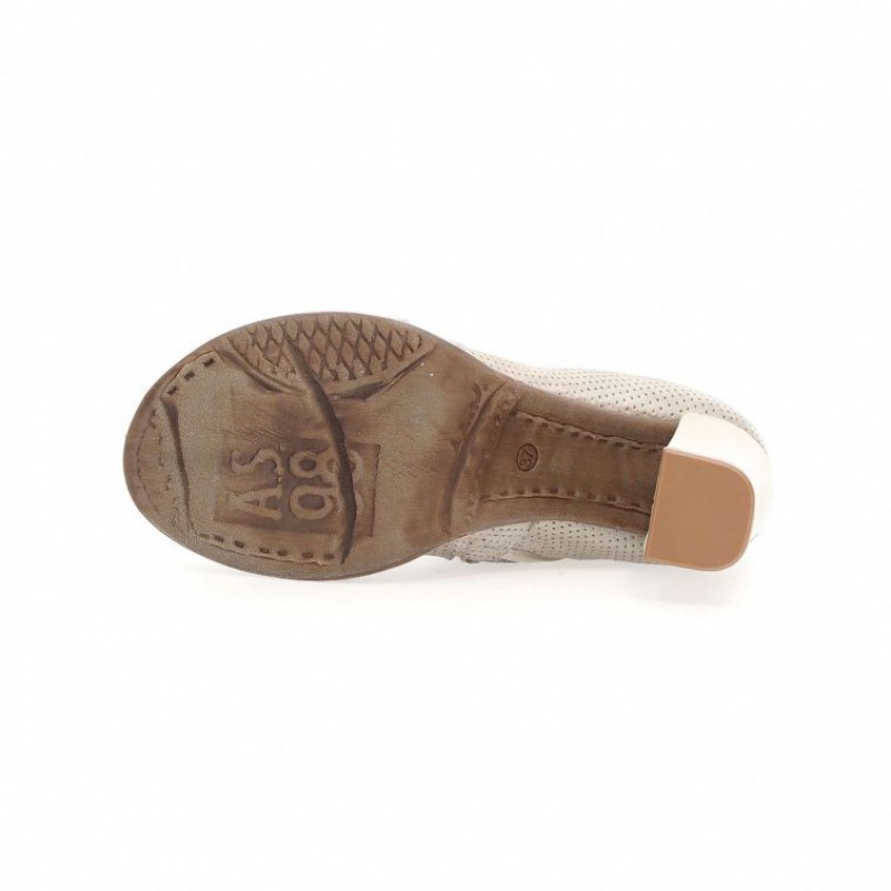 A.S.98 Brucie Ankle boots Dame Beige | NO-IQUABD380