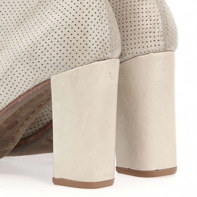 A.S.98 Brucie Ankle boots Dame Beige | NO-IQUABD380