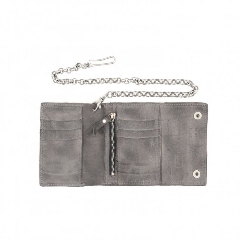 A.S.98 Buck Lommebok Unisex Grå | NO-ETWXJZ610