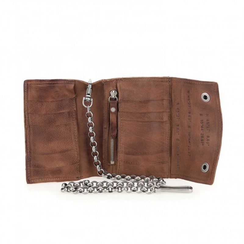 A.S.98 Buck Lommebok Unisex Khaki | NO-KVGSUH782