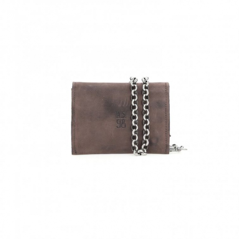 A.S.98 Buck Lommebok Unisex Sjokolade | NO-BRIUTL235