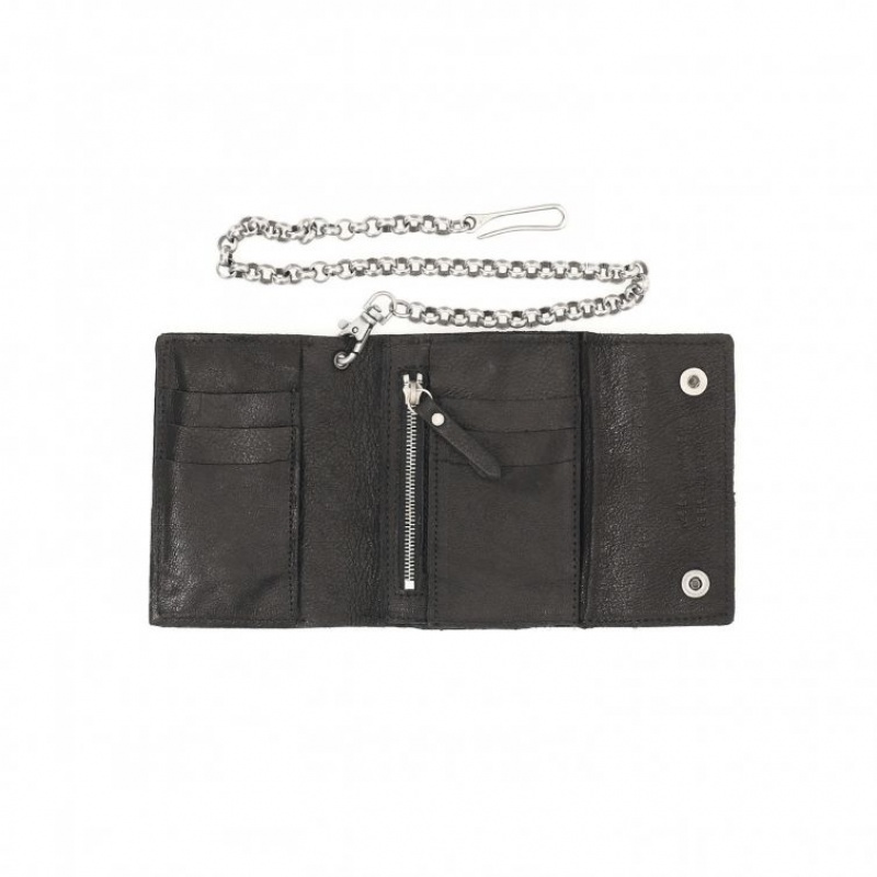 A.S.98 Buck Lommebok Unisex Svarte | NO-CPMZLF284