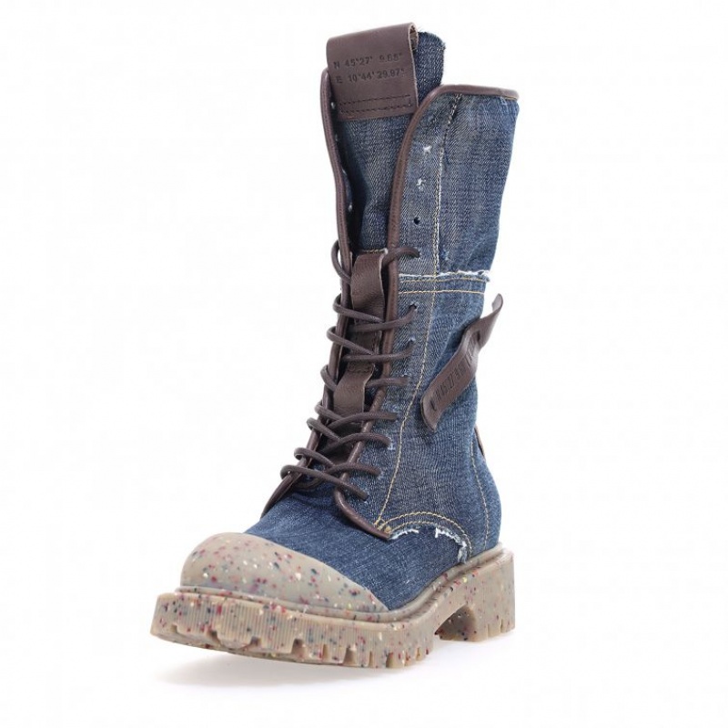 A.S.98 Cardon Ankle boots Dame Blå Sjokolade | NO-CPQRAO023