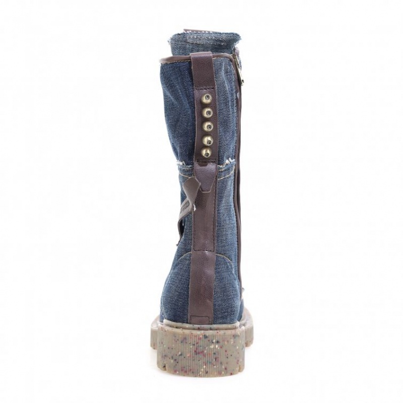 A.S.98 Cardon Ankle boots Dame Blå Sjokolade | NO-CPQRAO023