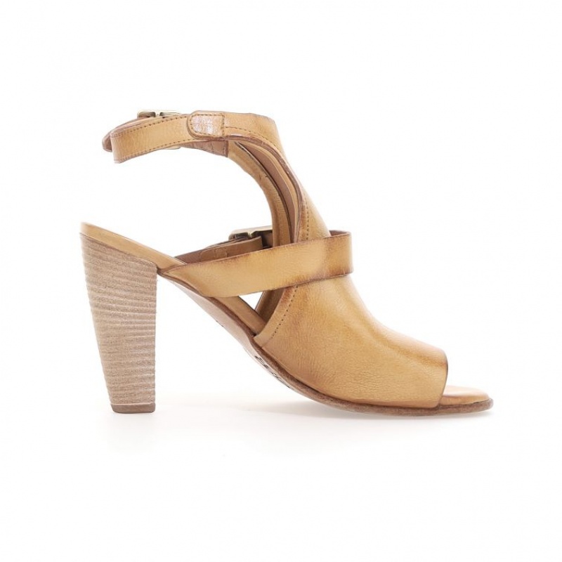 A.S.98 Charlize Sandaler Dame Khaki | NO-POLNTQ795