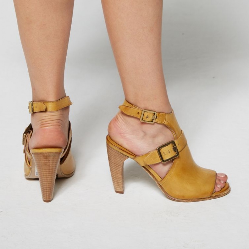 A.S.98 Charlize Sandaler Dame Khaki | NO-POLNTQ795