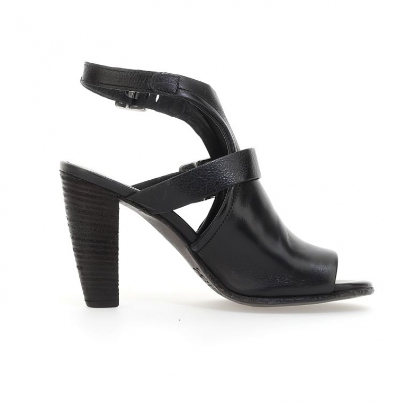 A.S.98 Charlize Sandaler Dame Svarte | NO-JYRZGT237