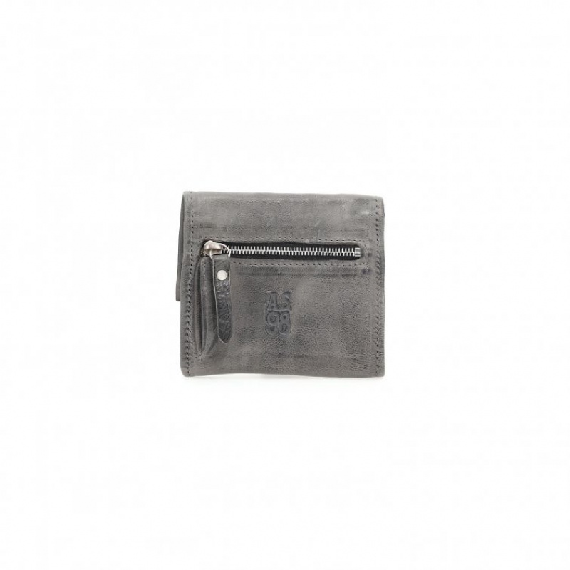 A.S.98 Cisco Lommebok Unisex Grå | NO-YQZBKT763
