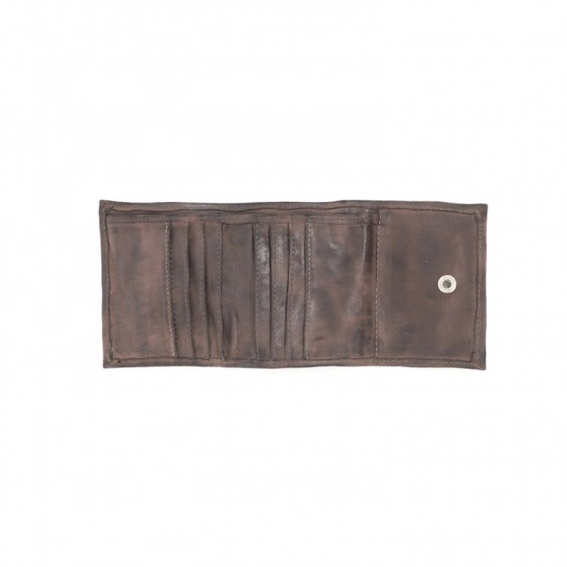 A.S.98 Cisco Lommebok Unisex Sjokolade | NO-NEMXQY986
