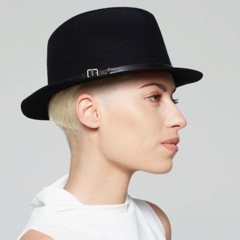 A.S.98 Claire hats Dame Svarte | NO-LCOGQW647