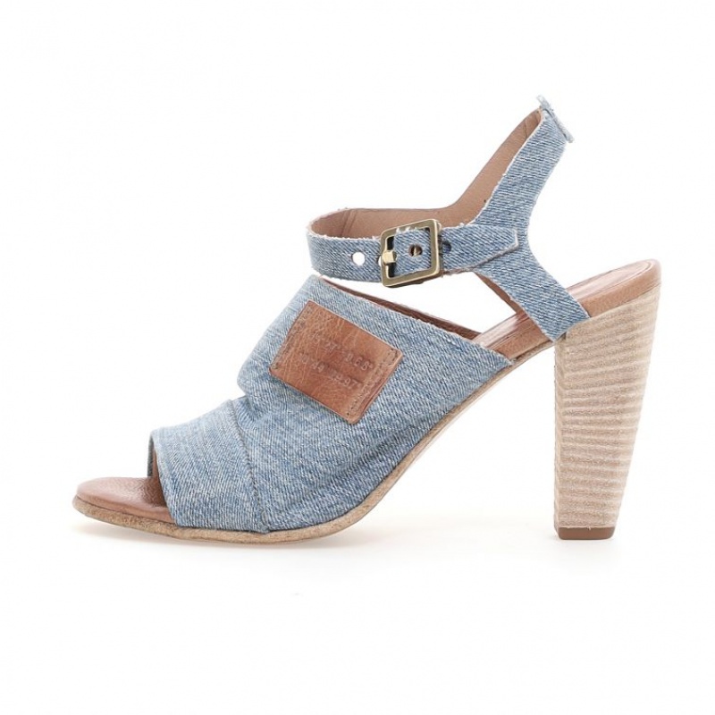 A.S.98 Clarise Sandaler Dame Blå | NO-KGYQEC631