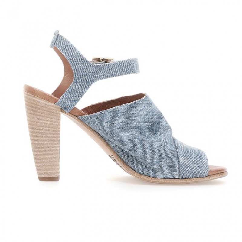 A.S.98 Clarise Sandaler Dame Blå | NO-KGYQEC631