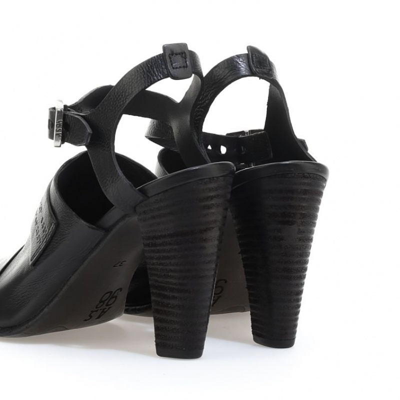 A.S.98 Clarise Sandaler Dame Svarte | NO-GJPWEL783