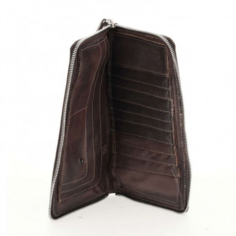 A.S.98 Clark Lommebok Unisex Sjokolade | NO-ONLCFE654