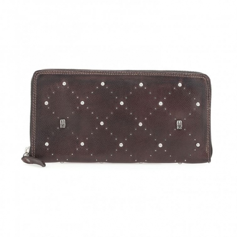 A.S.98 Clark Lommebok Unisex Sjokolade | NO-ONLCFE654