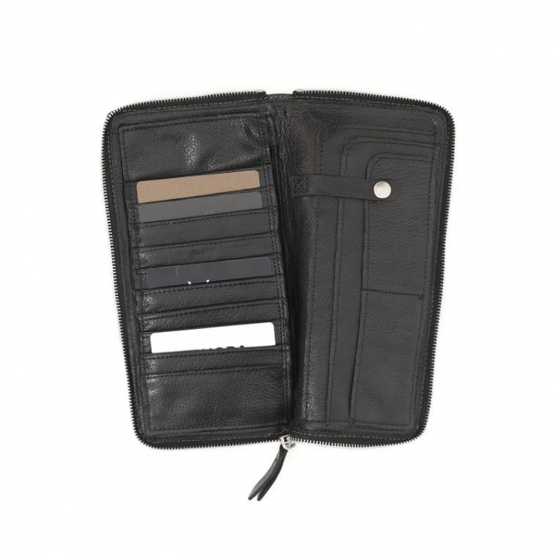 A.S.98 Clark Lommebok Unisex Svarte | NO-OALBNR279