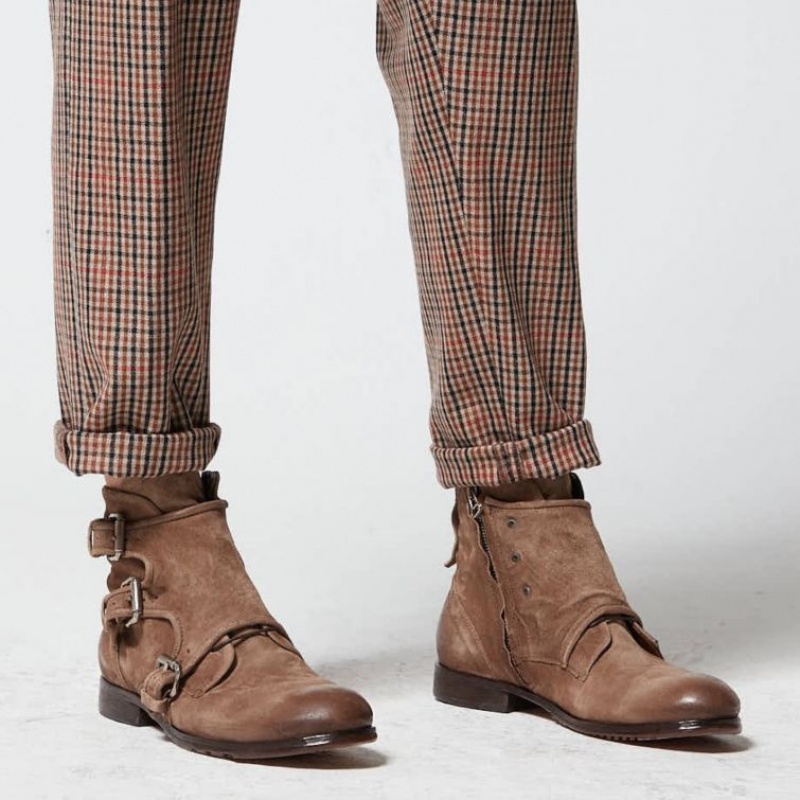 A.S.98 Clash 401202 Ankle boots Herre Brune | NO-QCXPVE385