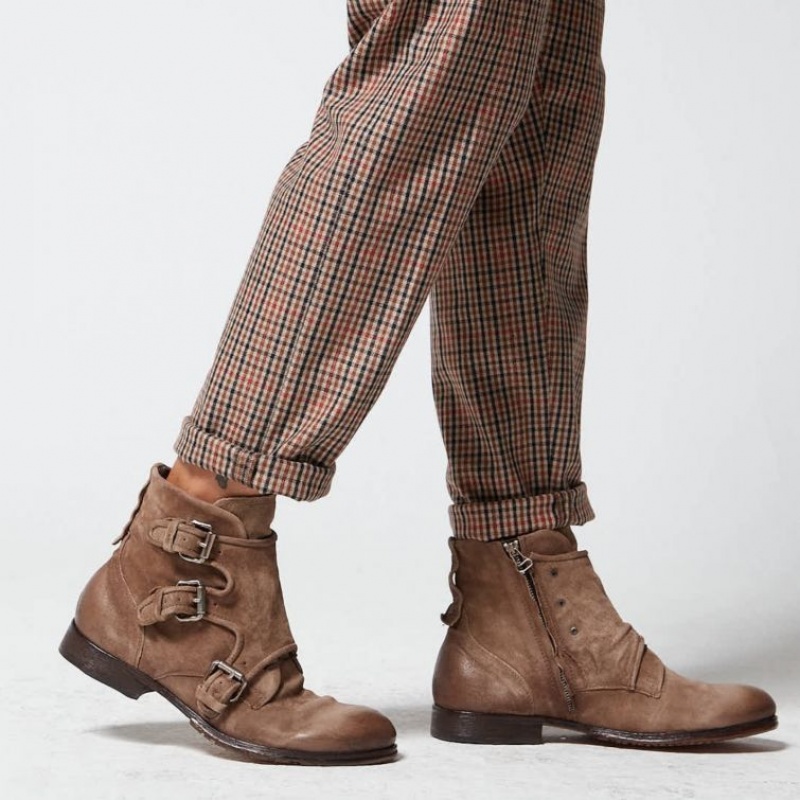 A.S.98 Clash 401202 Ankle boots Herre Brune | NO-QCXPVE385