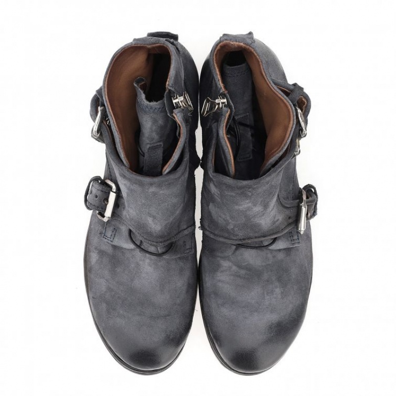 A.S.98 Clash 401202 Ankle boots Herre Marineblå | NO-UCDLNS653