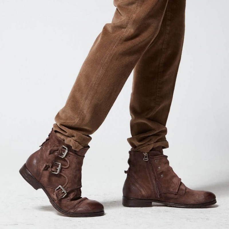 A.S.98 Clash 401202 Ankle boots Herre Sjokolade | NO-EXCQDB960