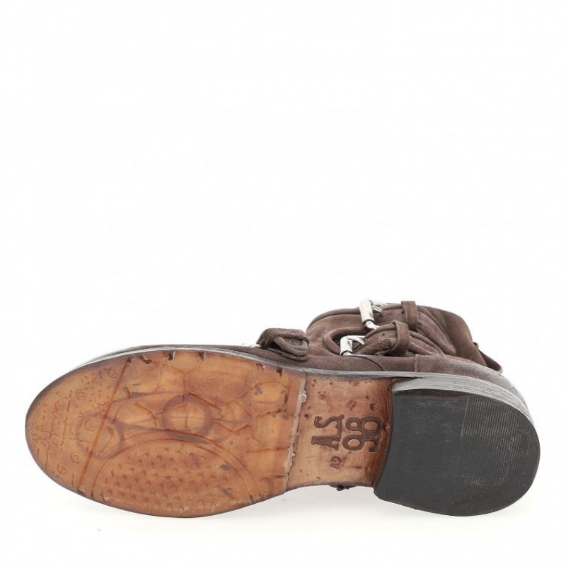 A.S.98 Clash 401202 Ankle boots Herre Sjokolade | NO-EXCQDB960