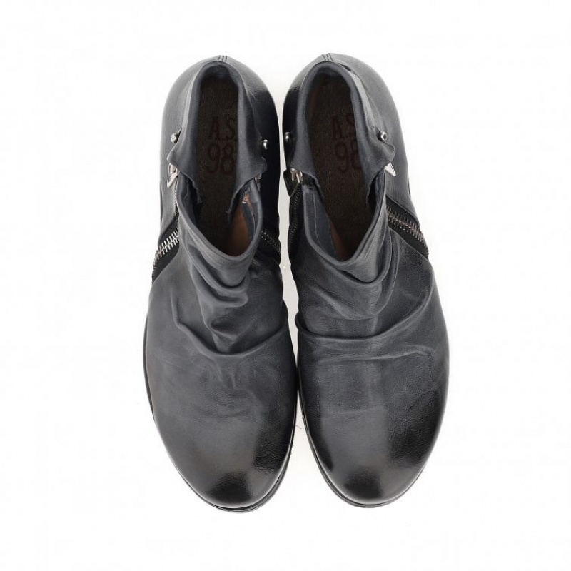 A.S.98 Clash 401216 Ankle boots Herre Marineblå | NO-OEDLWY093