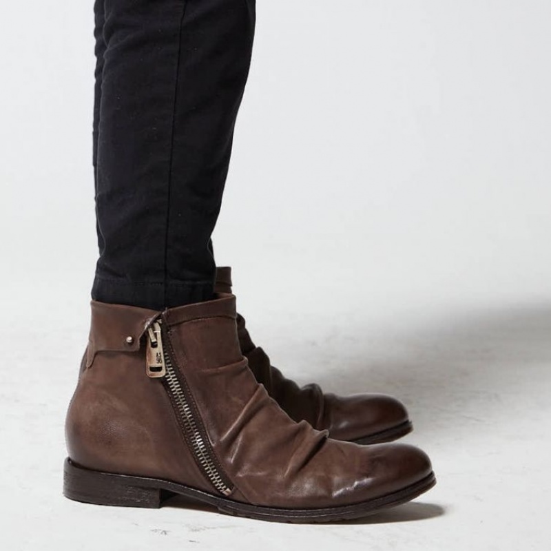 A.S.98 Clash 401216 Ankle boots Herre Sjokolade | NO-LTFAKJ456